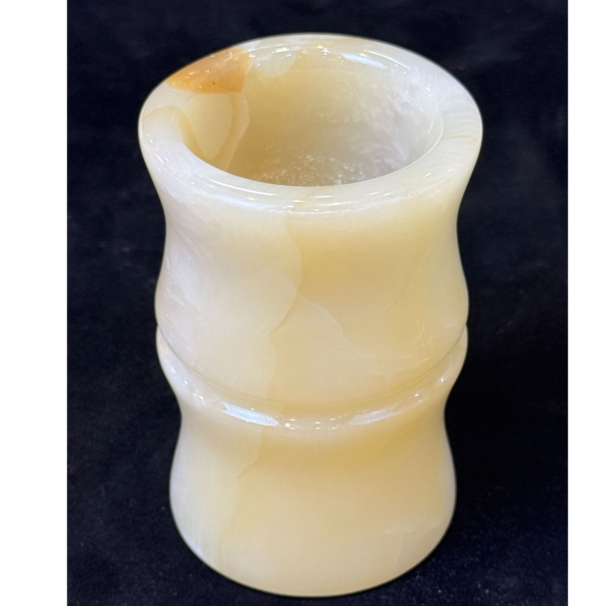 天然玉石笔筒精品摆件