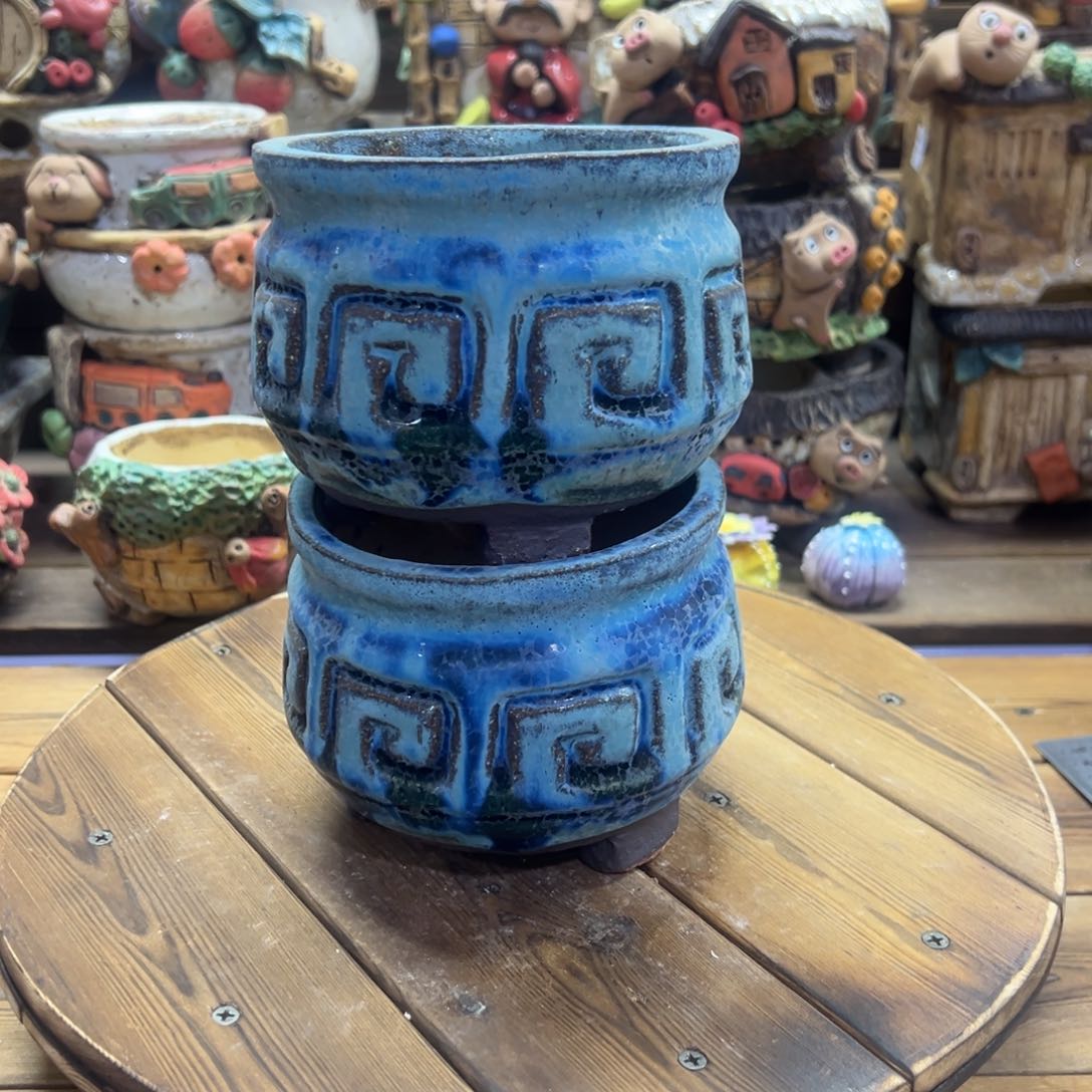 红陶尚雅多肉花盆