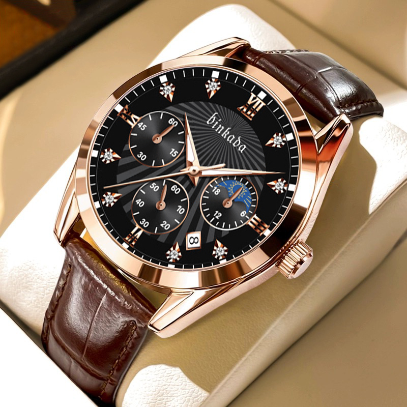 Binkada电子款男士腕表