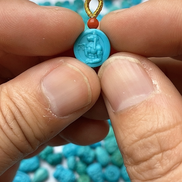 绿松石珠宝奇石未镶嵌