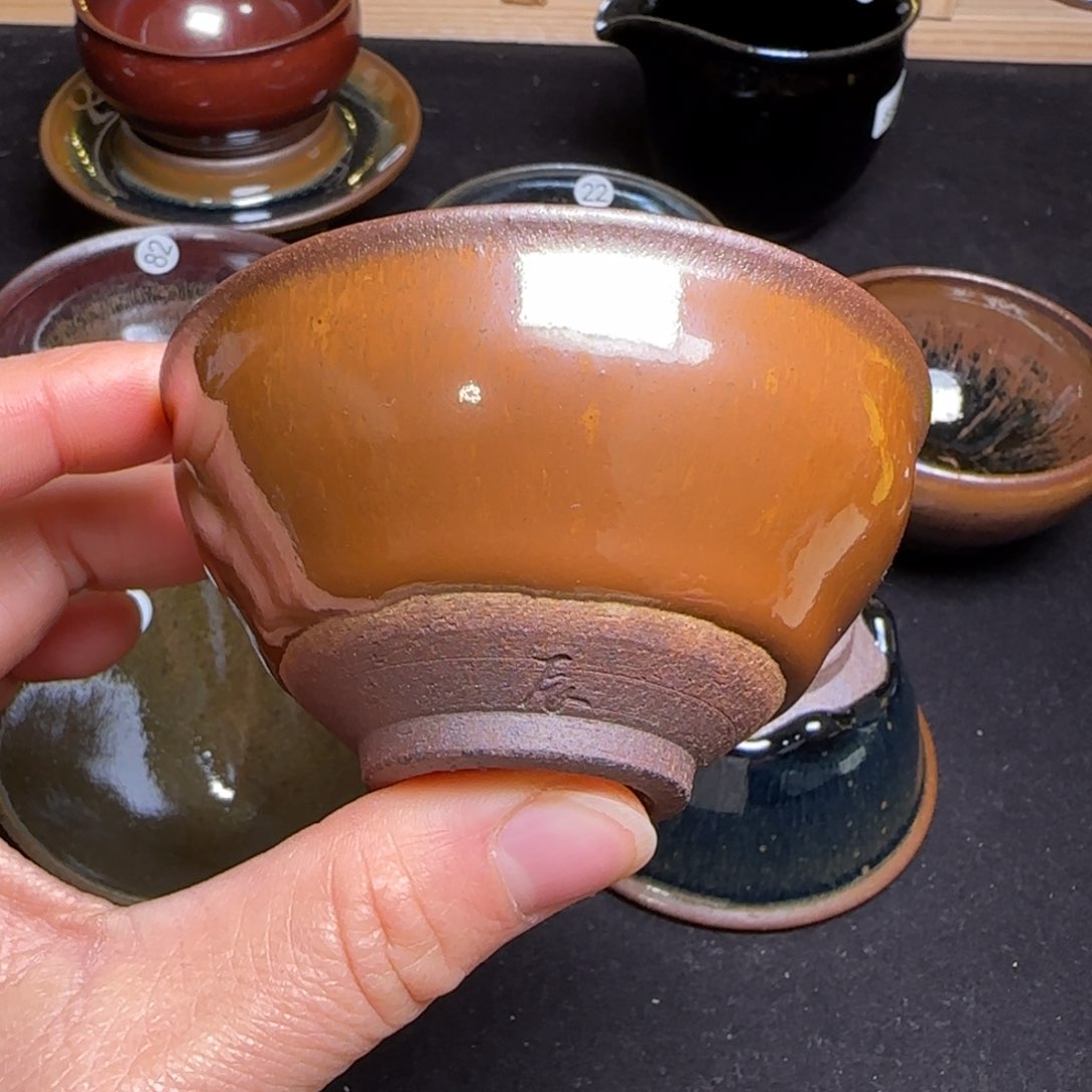 茶盏89 行云龙窑柴烧