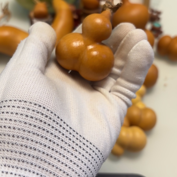 @***鹤天然手捻老皮葫芦