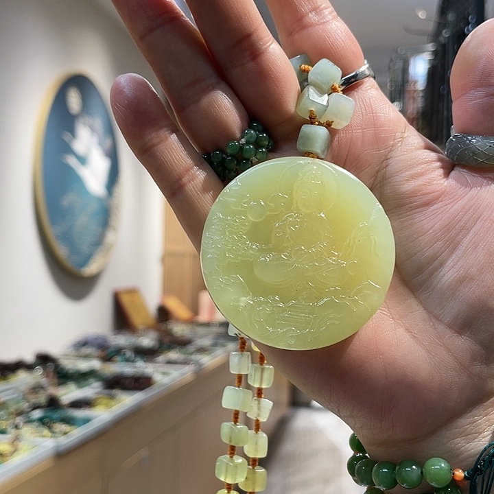 【闪购商品】和田玉（糖玉）颈饰未镶嵌