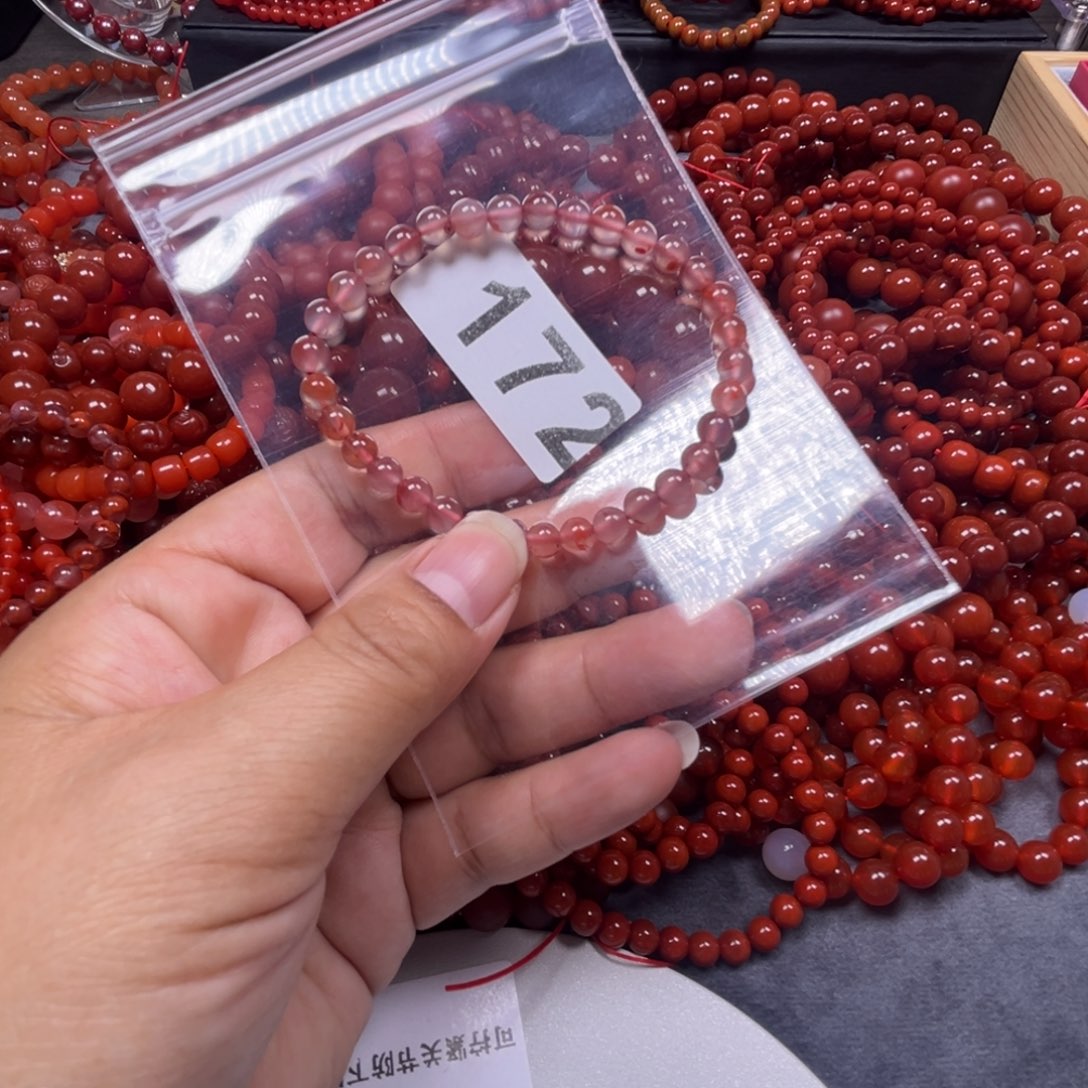 玛瑙/玉髓手链未镶嵌小*