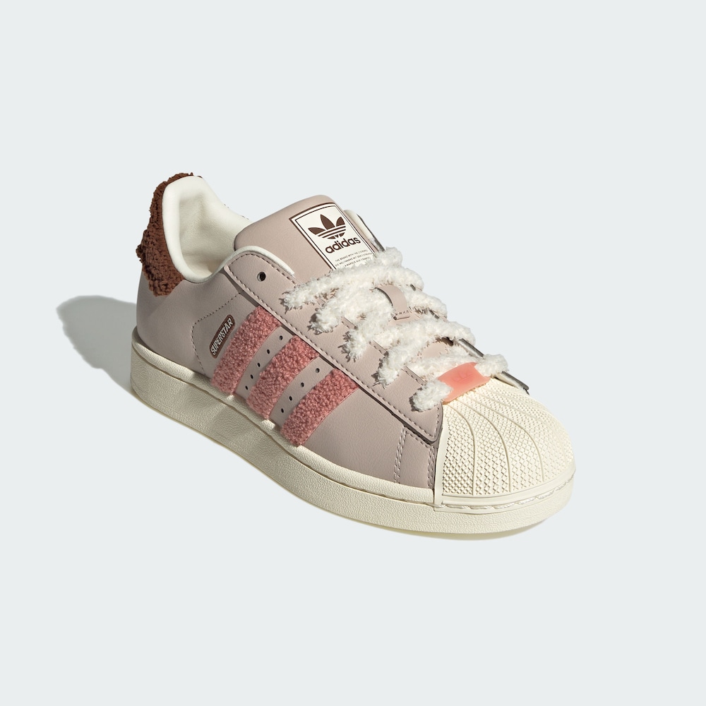 Adidas SUPERSTARISHOES 经典贝壳头板鞋运动鞋JR6986
