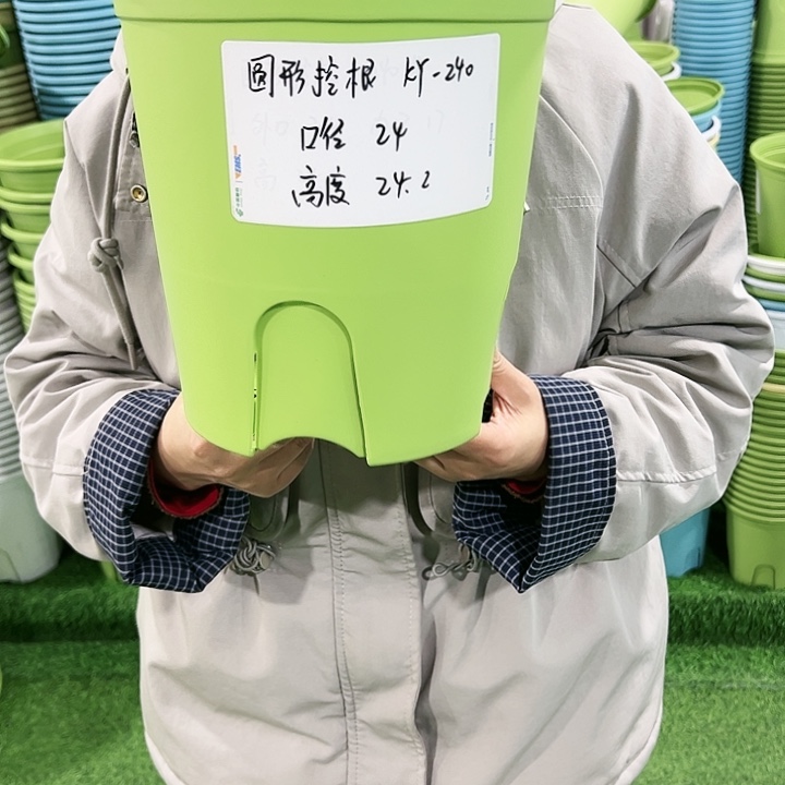 正品圆控口24高24白色无托5只