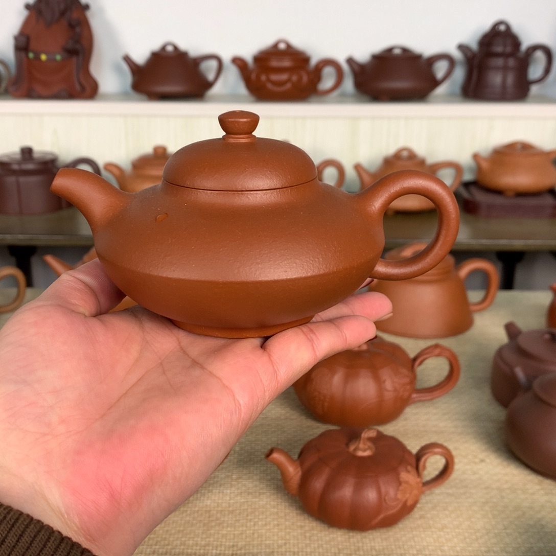 紫砂茶壶合欢容量180