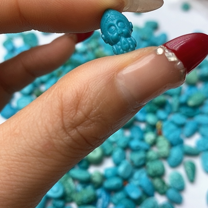 绿松石珠宝奇石未镶嵌