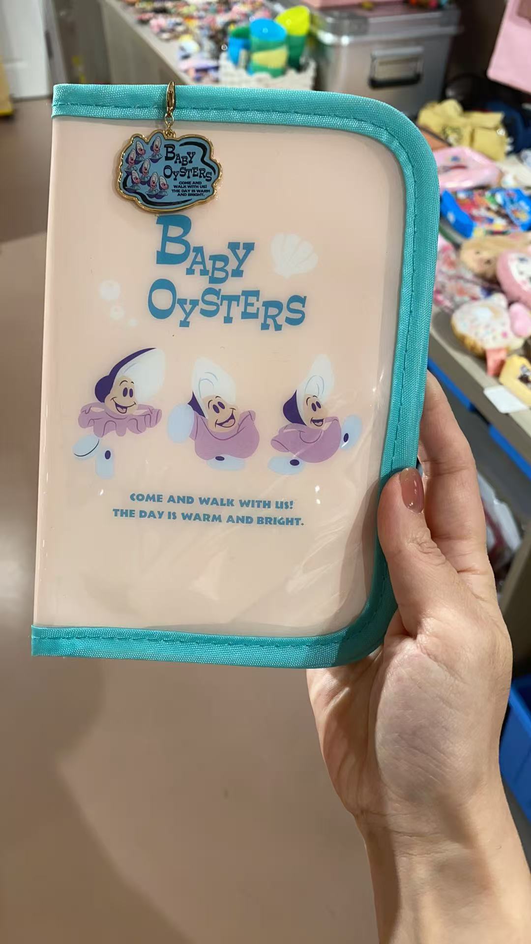 日子牡蛎宝宝卡通图案pvc文件包