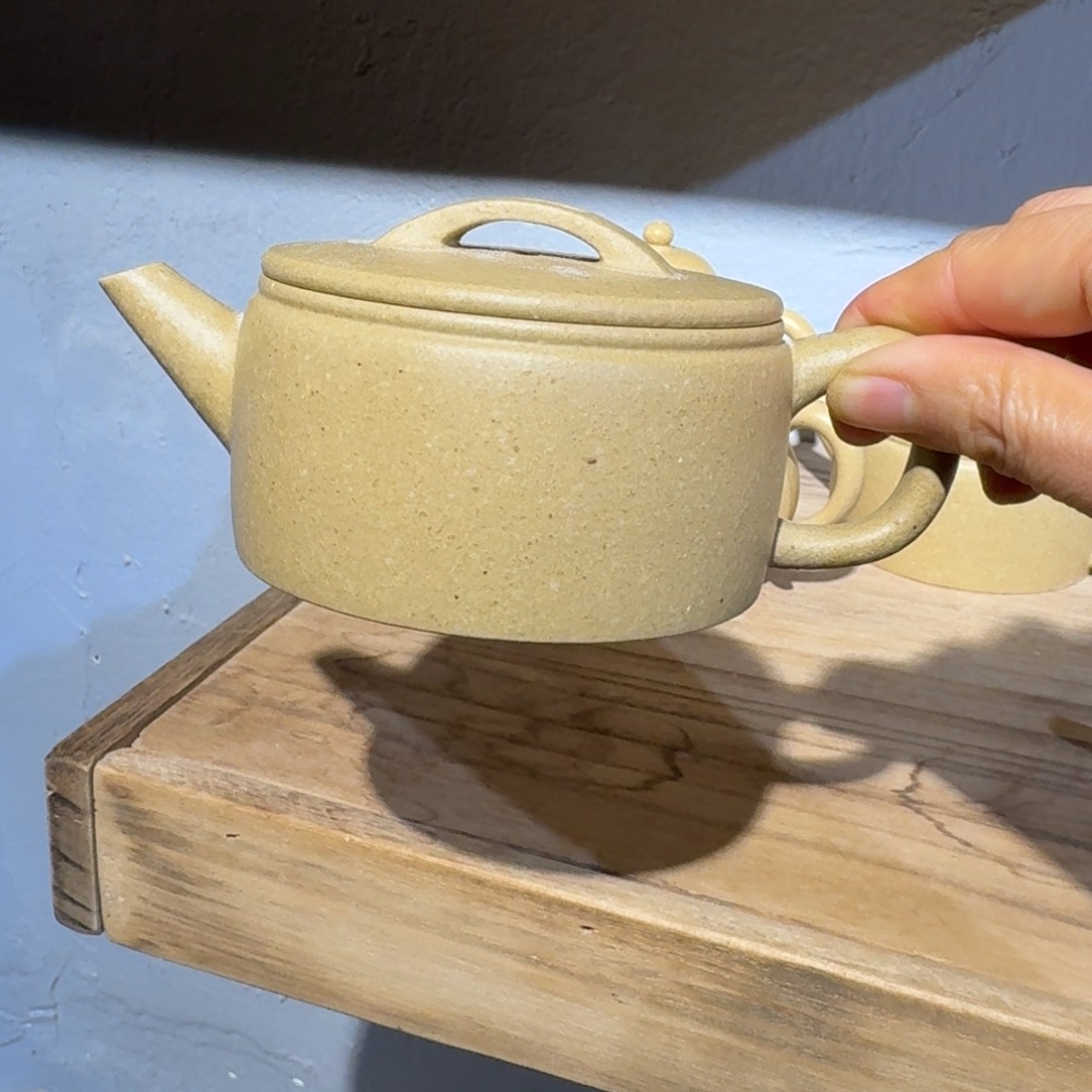 本山绿泥茶壶梨皮200毫升左右