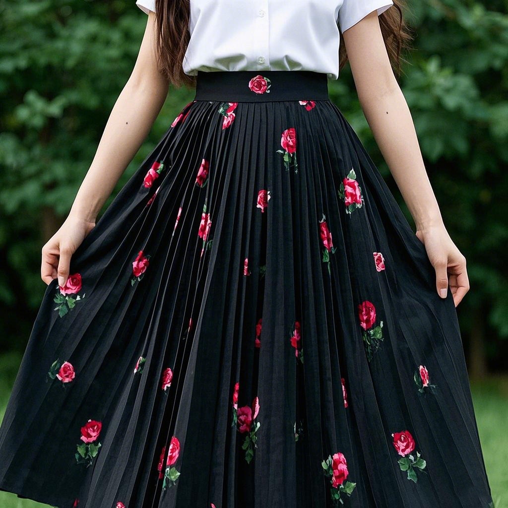 6号链接  春季休闲韩式宽松潮流百搭半身裙女装