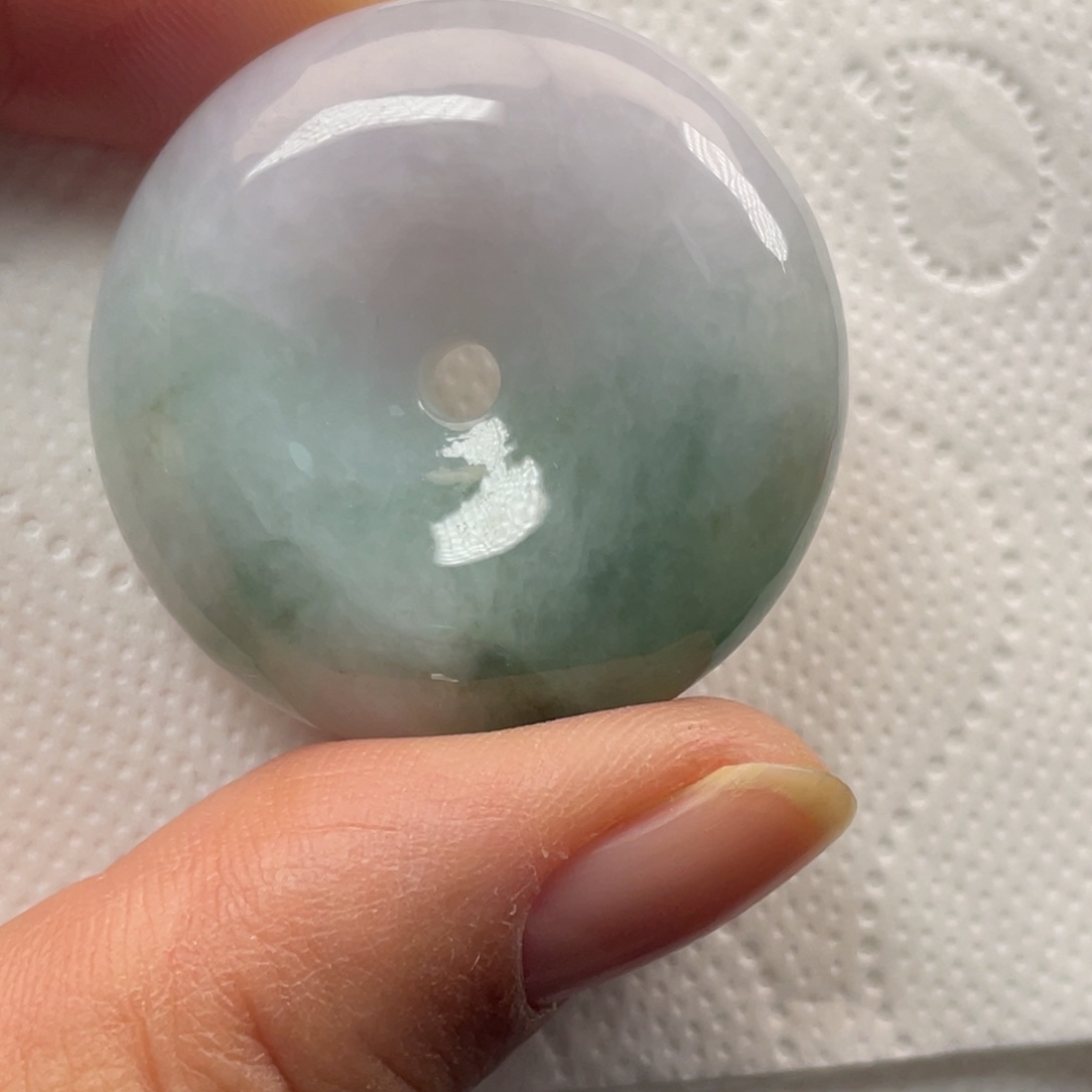 翡翠未镶嵌颈饰翡翠平安扣