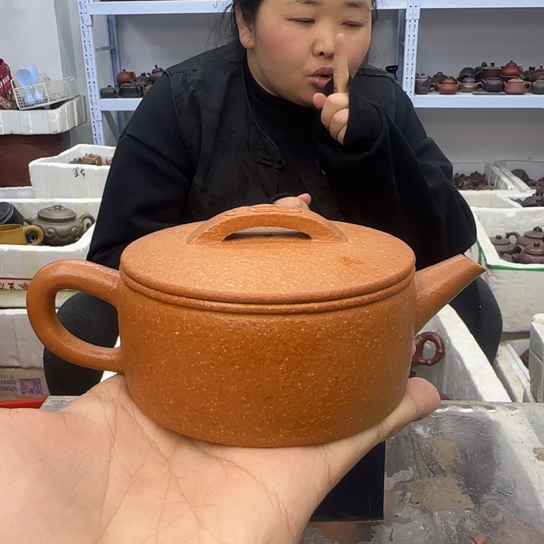 茶壶紫砂宜兴紫砂壶瑕疵处理