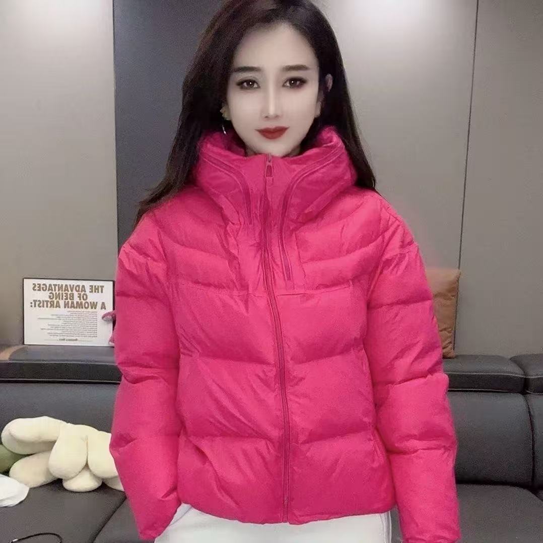 602--网红2025冬季新款拉链个性精神小妹小个子韩版休闲棉衣