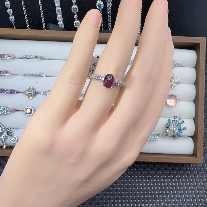 戒指石榴石合金158