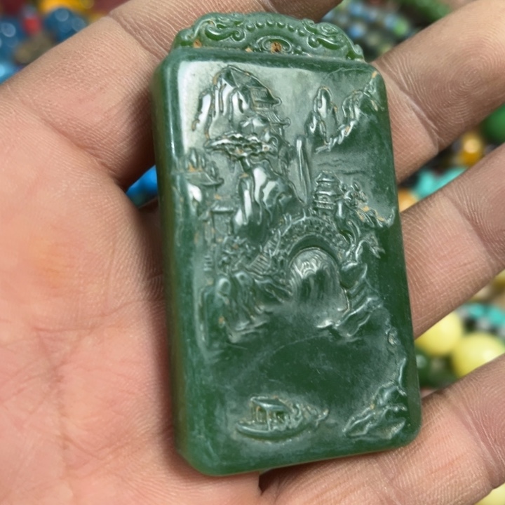 未镶嵌和田玉（糖玉）挂件