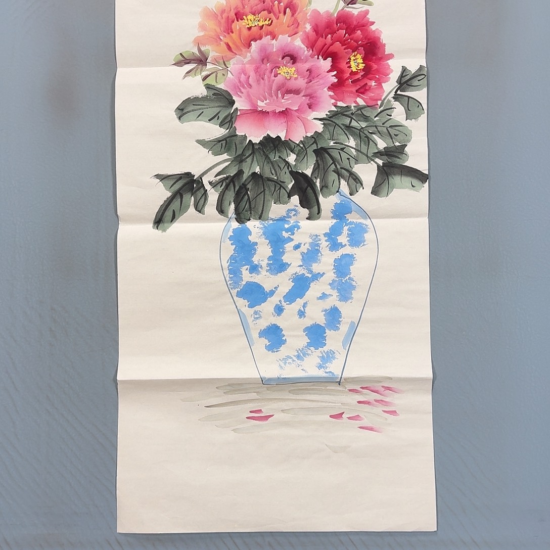 国画1270 牡丹仙子好可爱