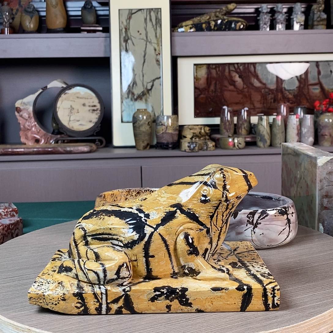 广西石广西国画石