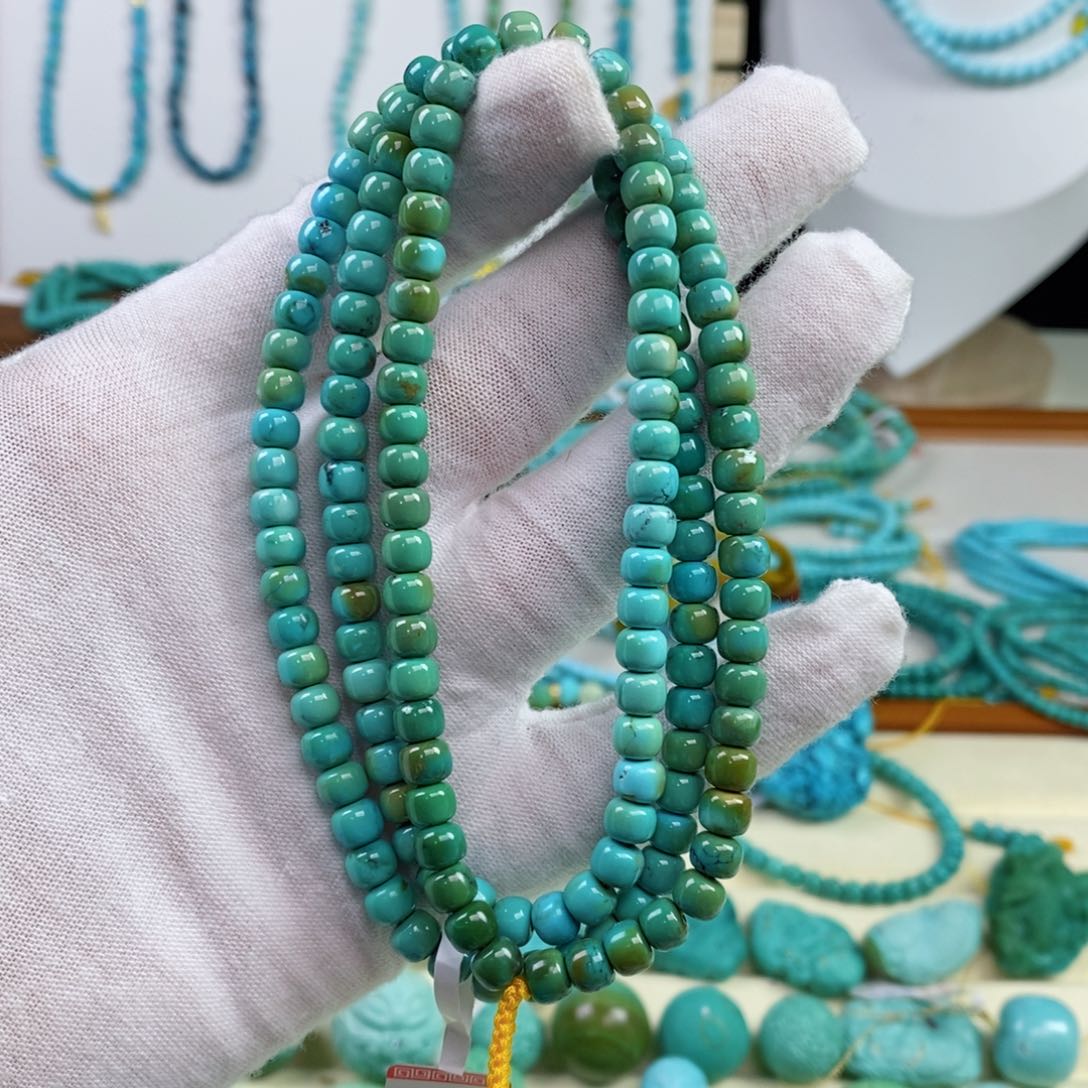 未镶嵌绿松石项链