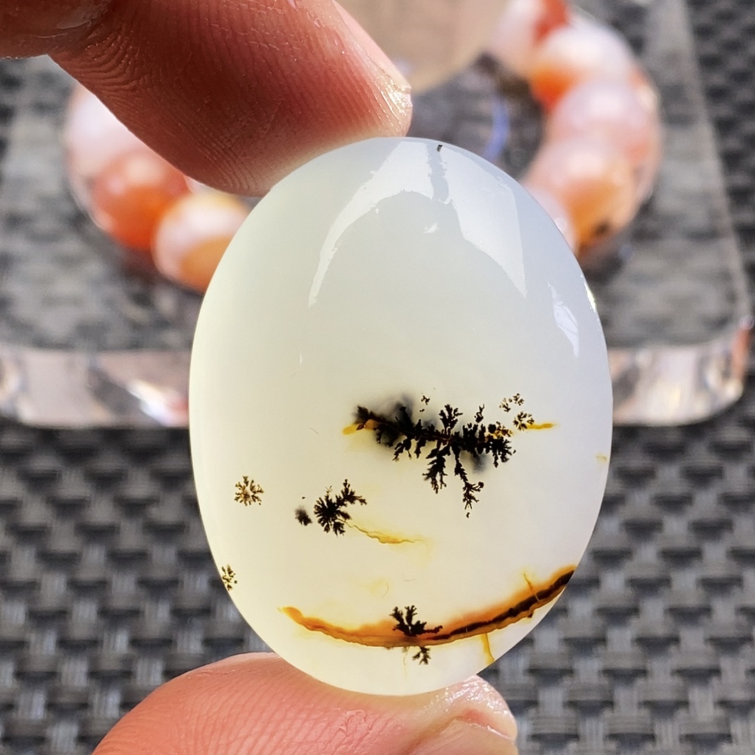 玛瑙/玉髓未镶嵌吊坠(不含链)77