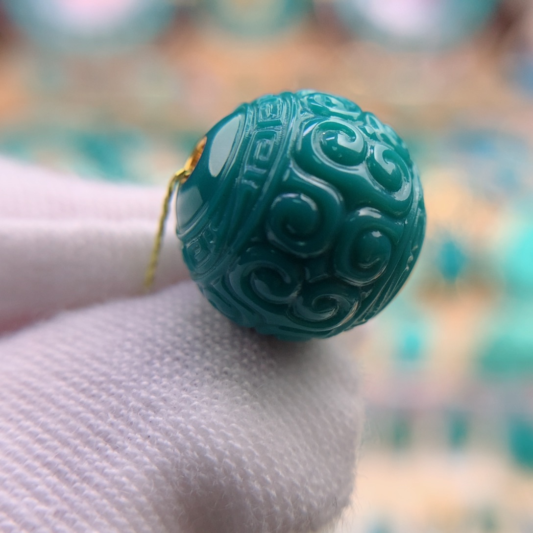 绿松石珠宝奇石未镶嵌