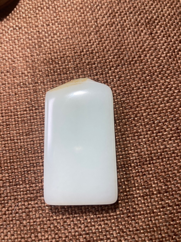 和田白玉手工雕刻挂件