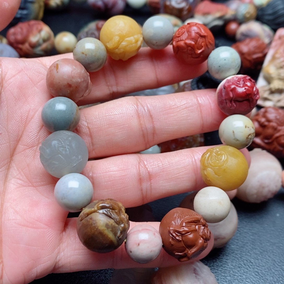 未镶嵌手串玛瑙/玉髓