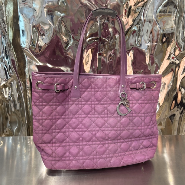 95新 DIOR/迪奥 紫色 托特 手提