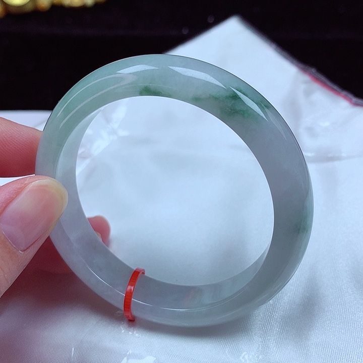 未镶嵌手镯翡翠53圈