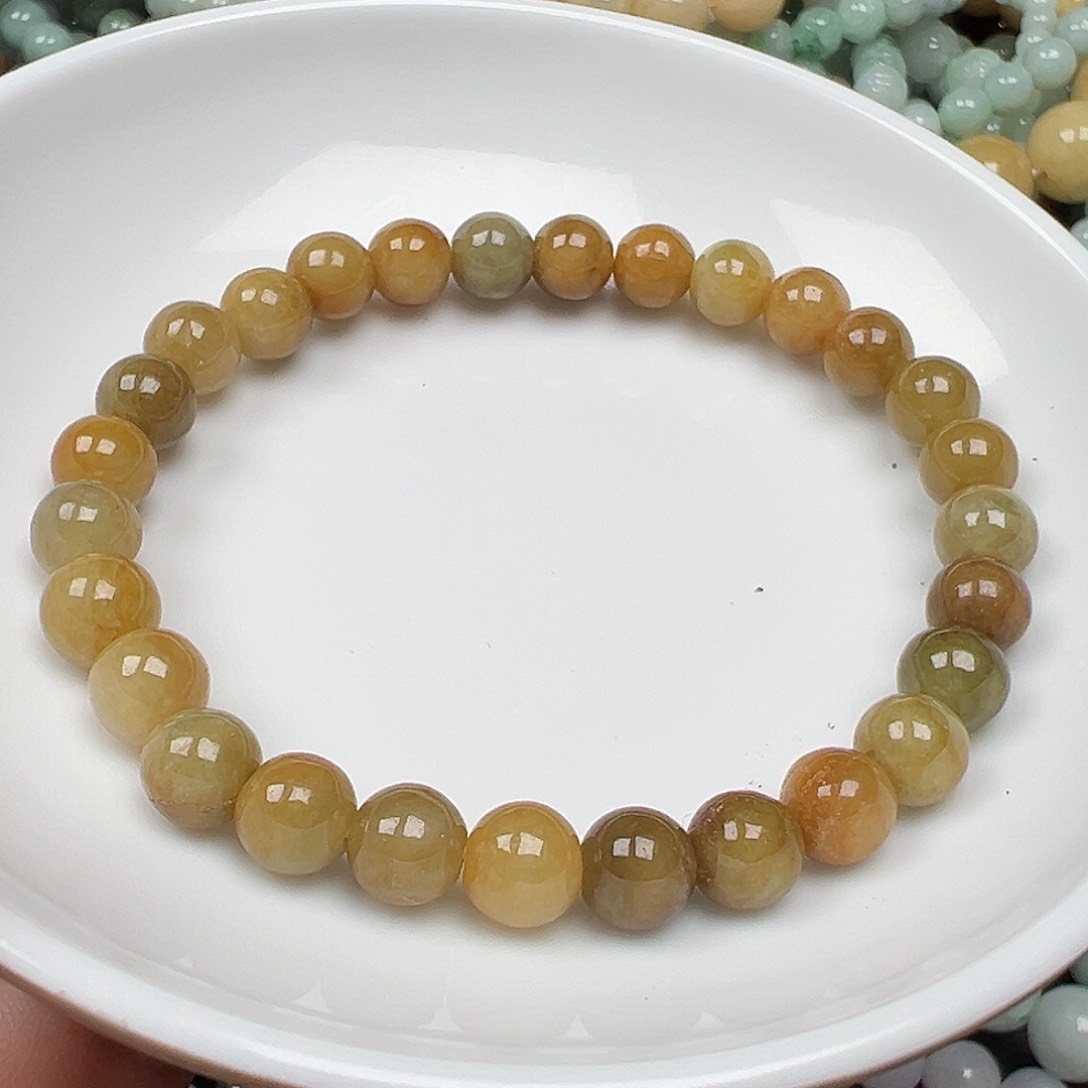 翡翠手链未镶嵌倾**雅货主老华