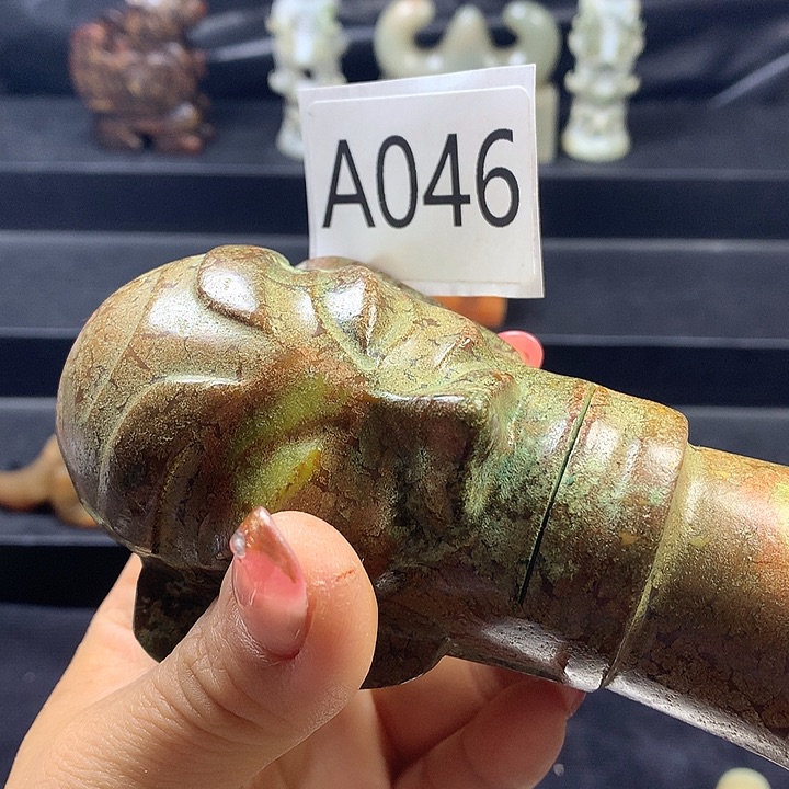 风***下和田玉未镶嵌颈饰