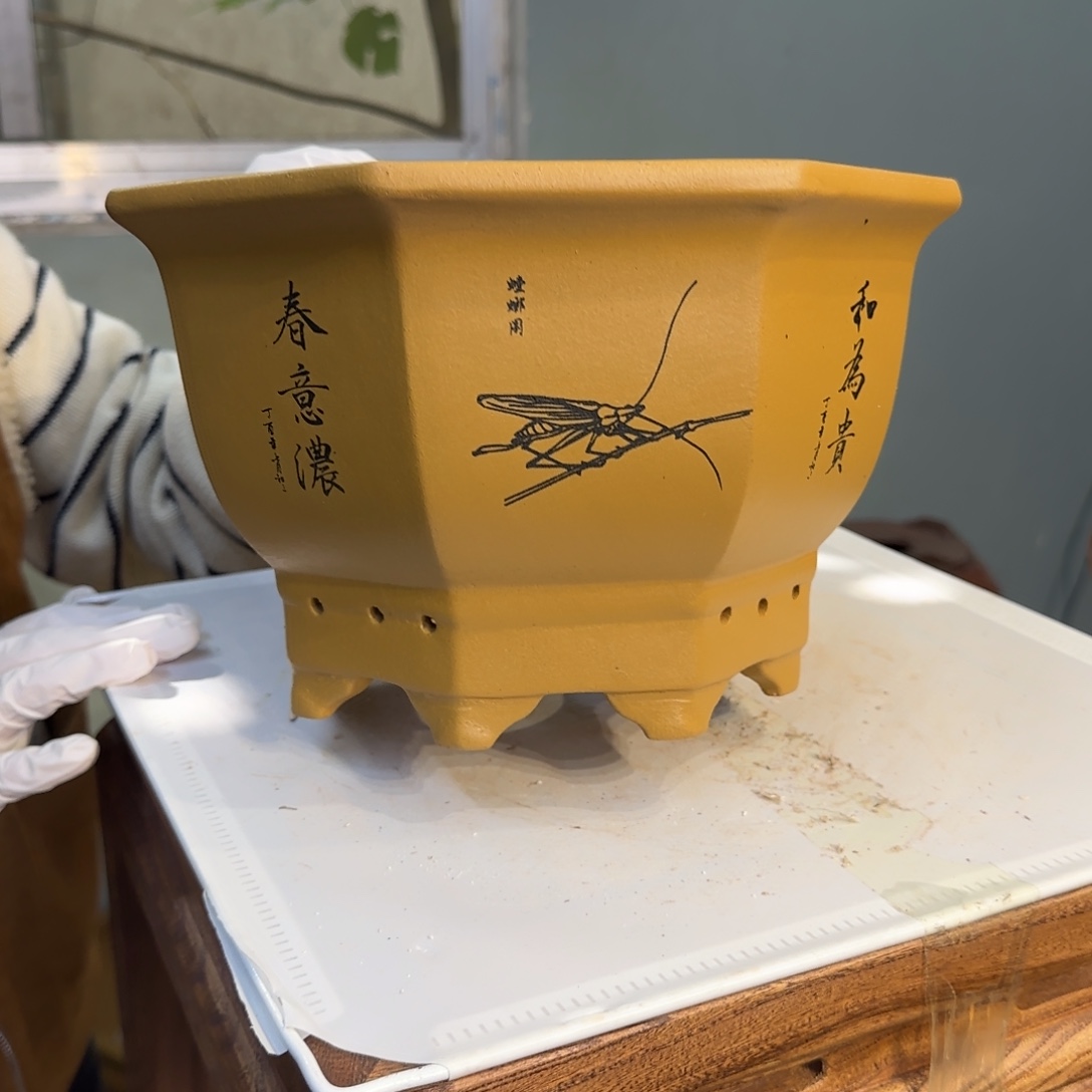 紫砂花盆紫砂口径27