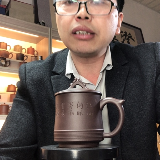 茶杯紫泥龙吟杯容量400