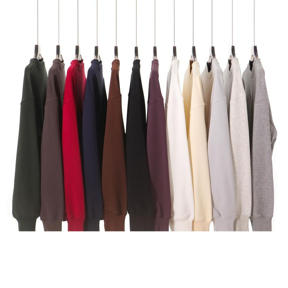 秋冬420克重磅大毛圈圆领卫衣【UDS-U61】休闲简约基础百搭男女