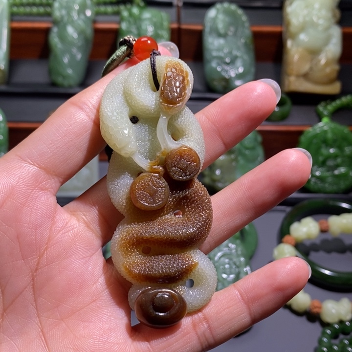 和田玉挂件未镶嵌