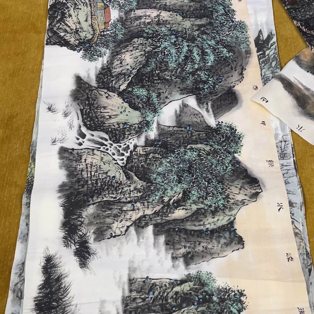 国画醉****卯绘画作品刘老师66666四张