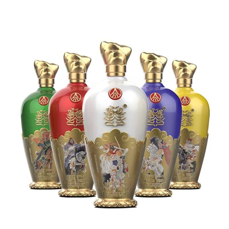 囍五粮液股份公司出品 五虎上将  浓香型白酒52度500ml*5