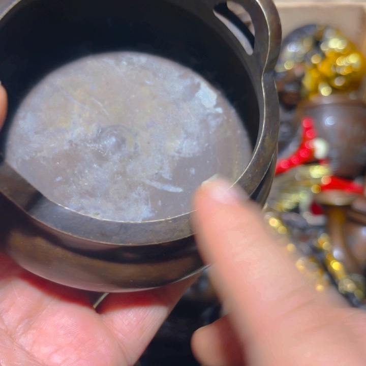 铜的。全清了。一件不留！不磨叽