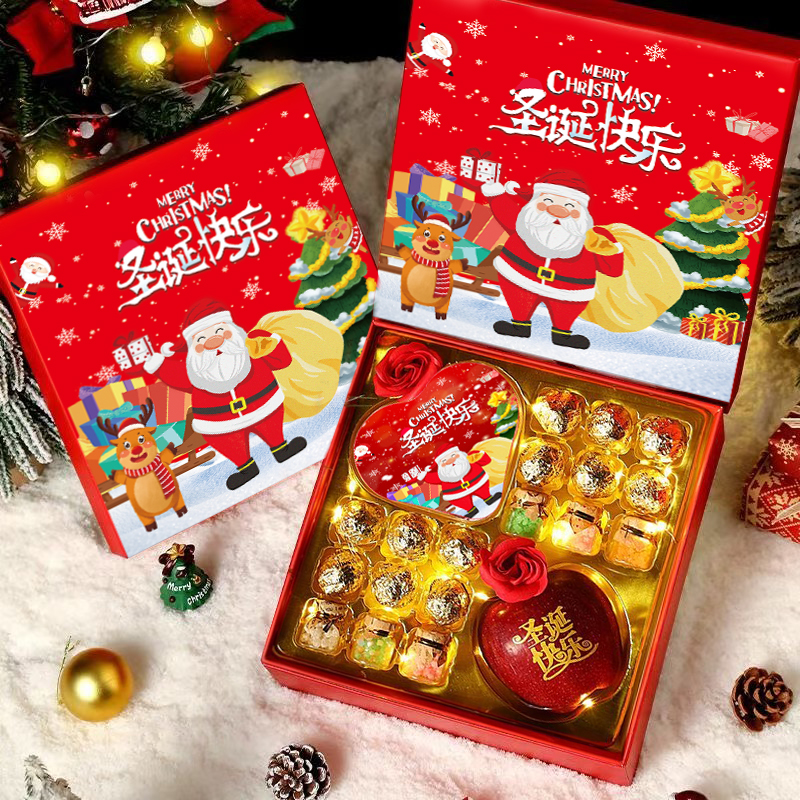 【圣诞节】德芙巧克力礼盒装送老婆男友女友闺蜜儿童浪漫表白礼物