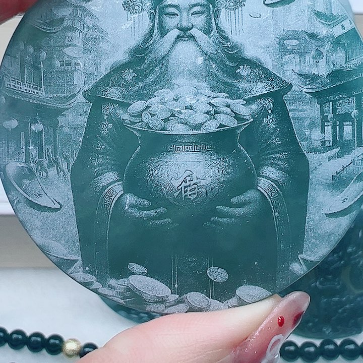 翡翠吊坠(不含链)未镶嵌