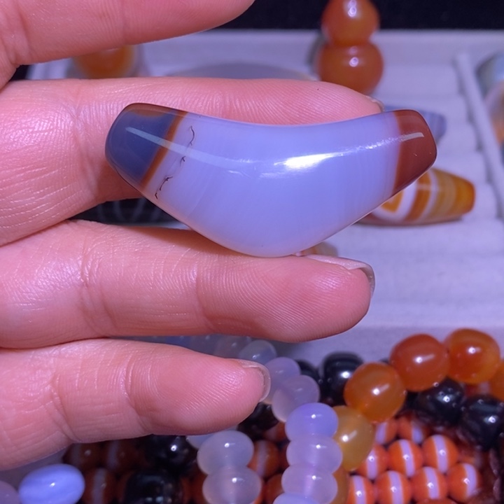 玛瑙/玉髓未镶嵌颈饰