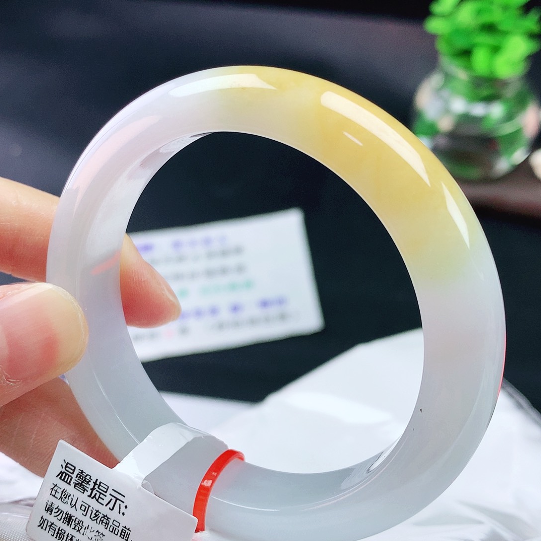 未镶嵌手镯翡翠53圈