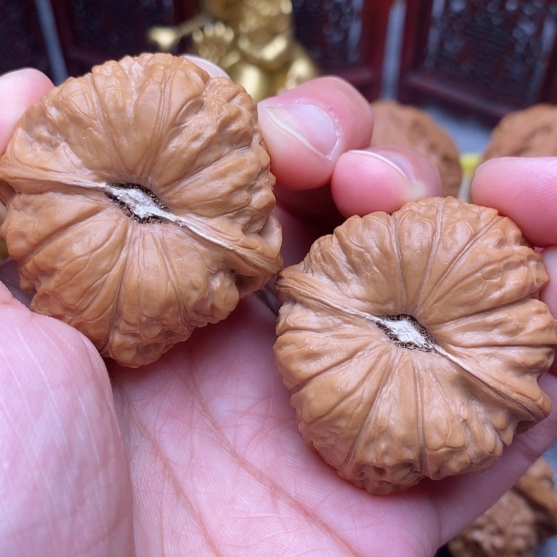 文玩核桃把件全品毕业绝配南瓜43尺