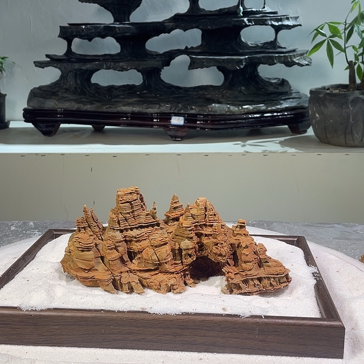 涞***屋灵璧山峰石靠山石