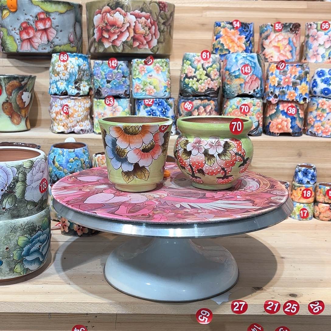 紫砂花盆手工花盆默认微瑕8/8