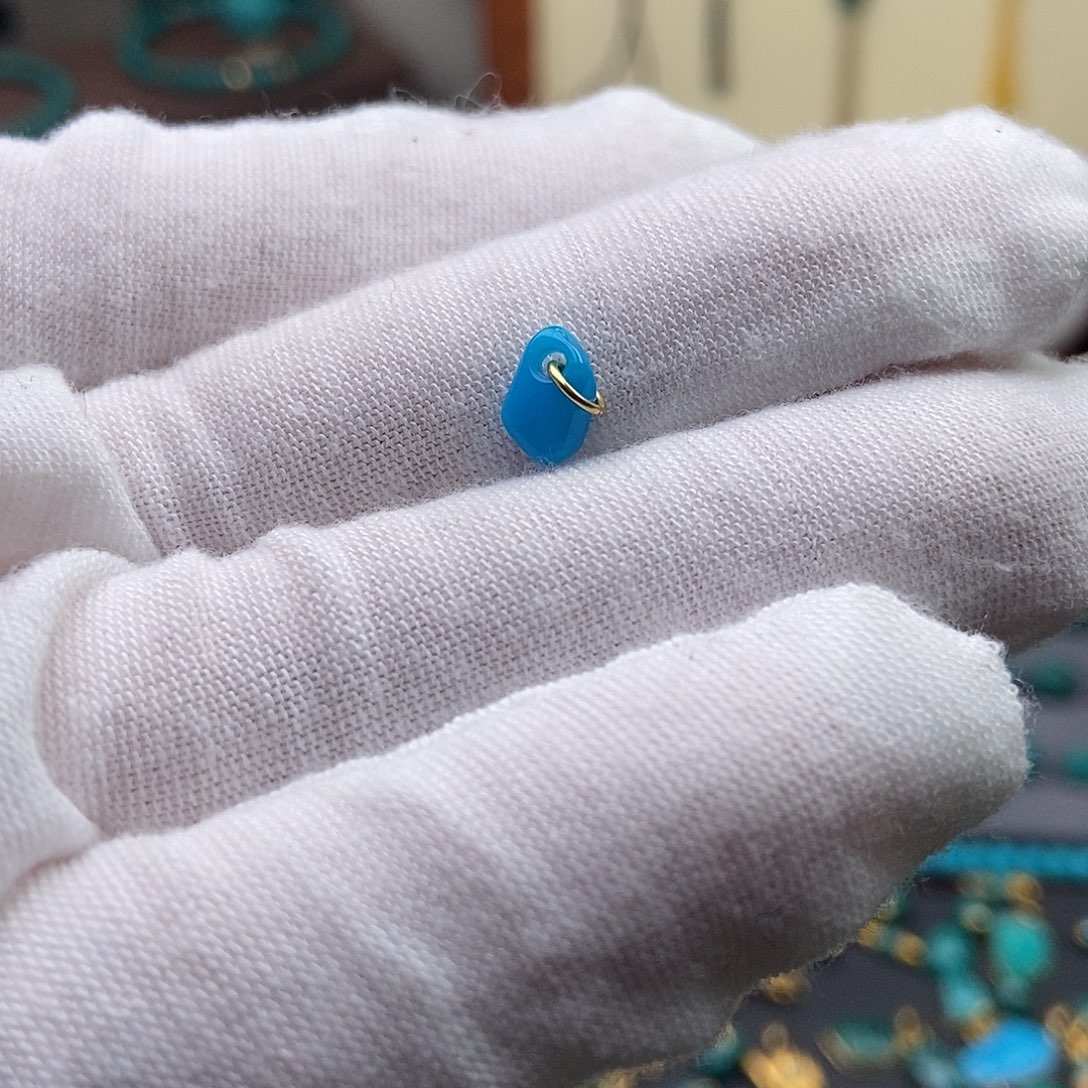 绿松石未镶嵌绿松石配饰h