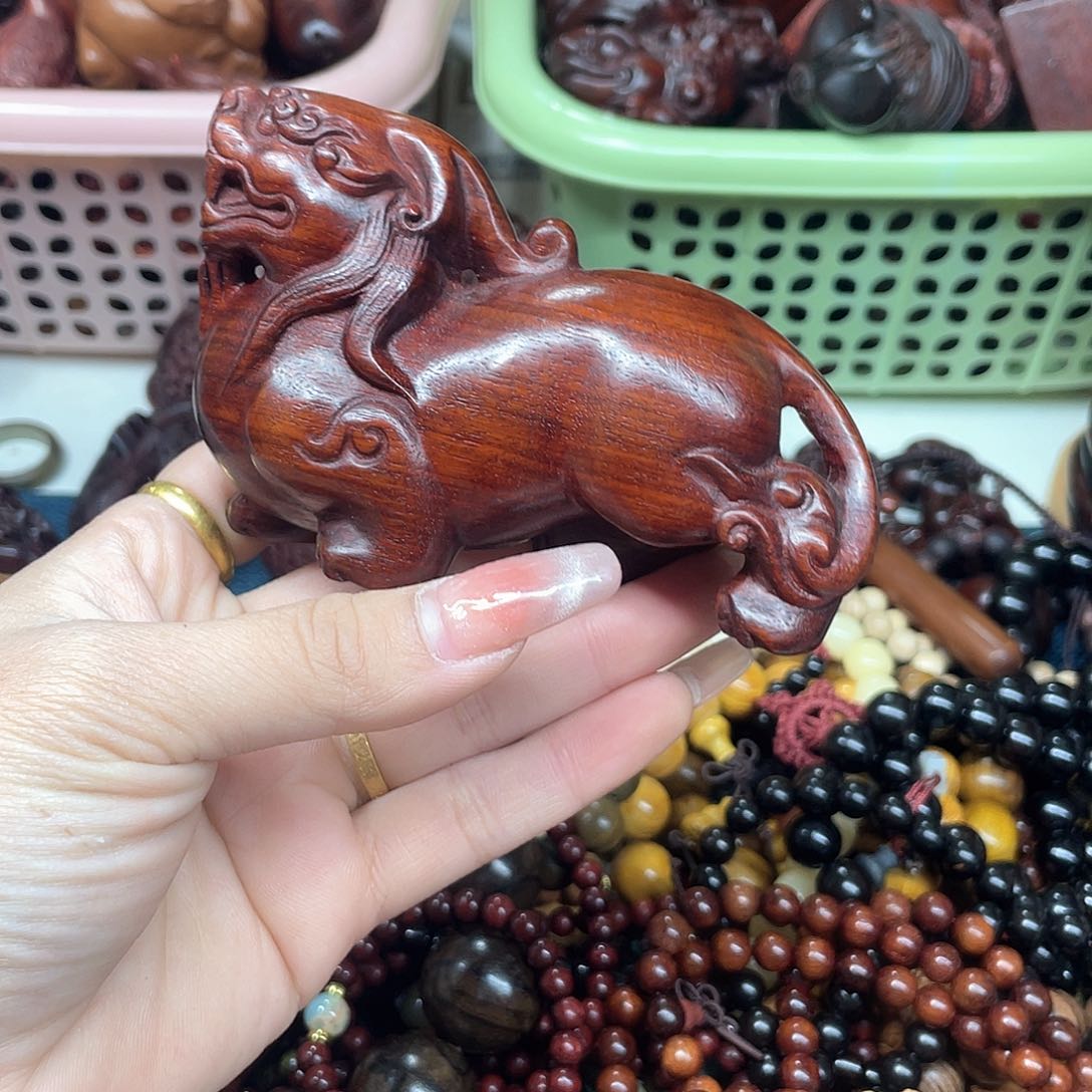 维腊木（绿檀）无事牌