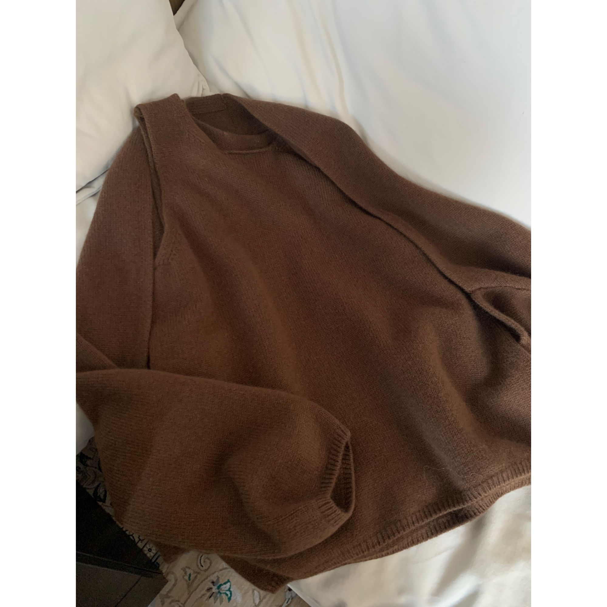 秋冬新款断码捡漏.真两件毛针织背心开衫5368