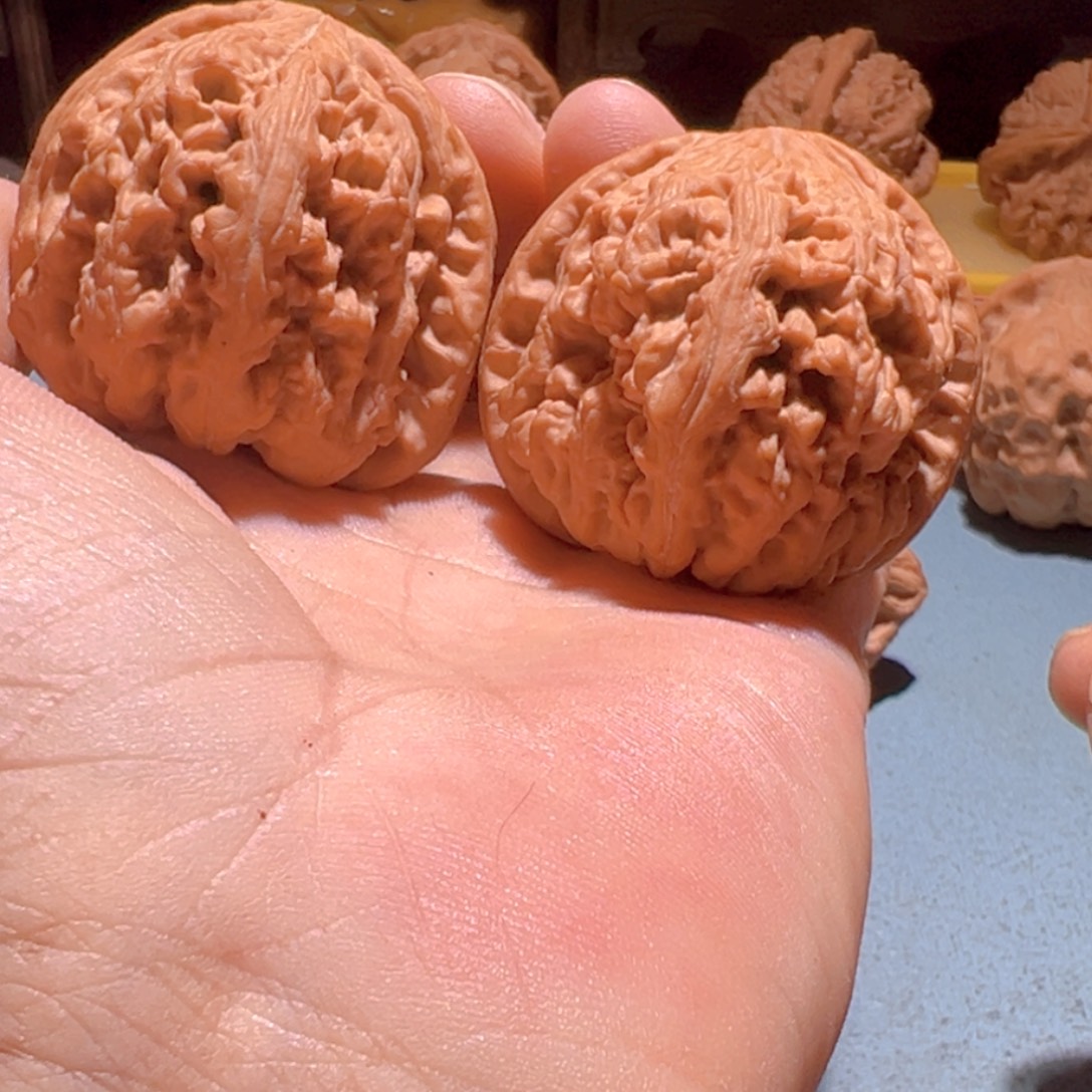 把件文玩核桃球筋44