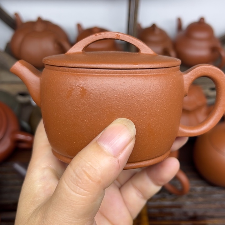 茶壶紫砂宜兴紫砂原矿泥料130瑕